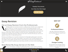 Tablet Screenshot of essayrevision.net